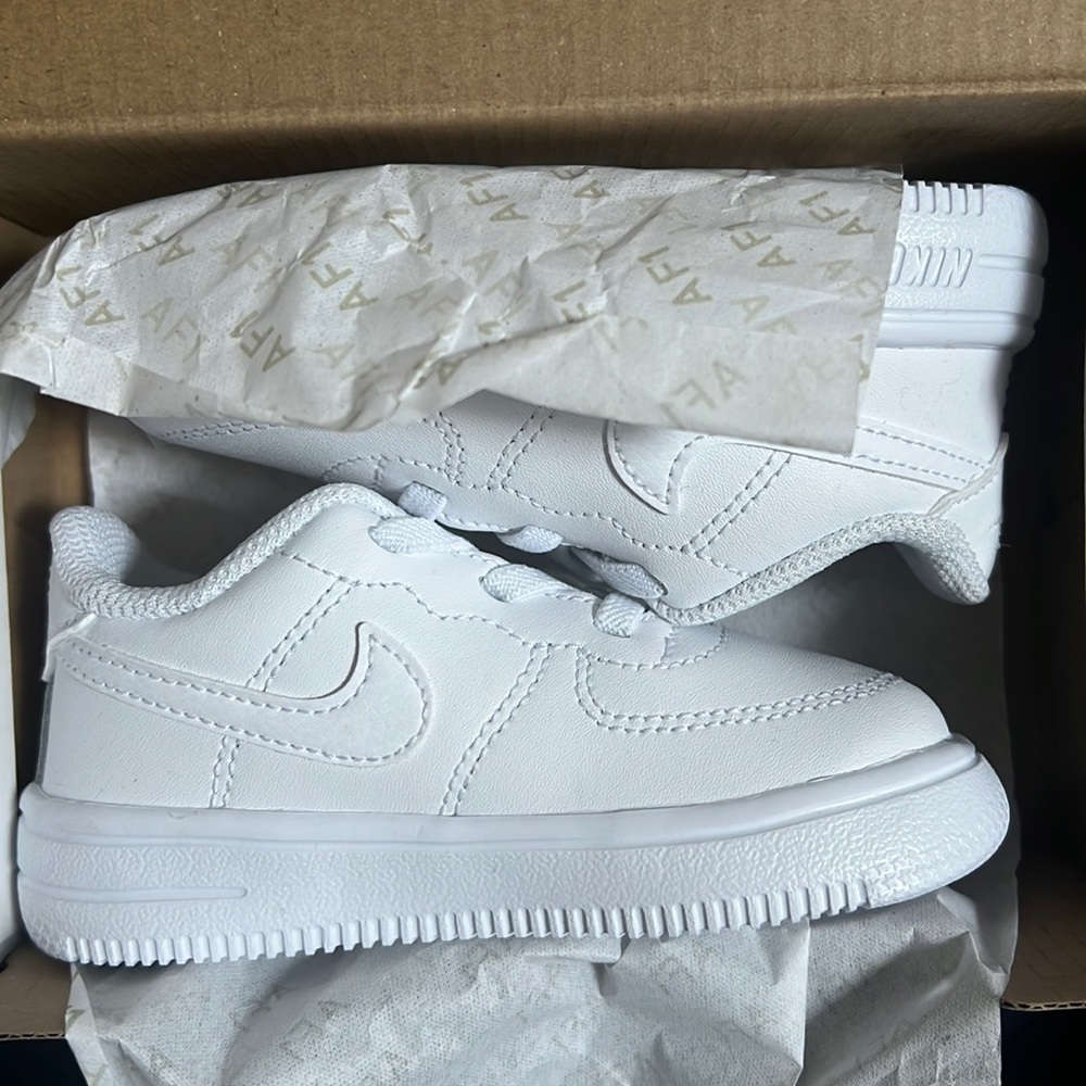 Nike forces, white. Size 6c